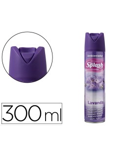 Ambientador spray splash aroma lavanda bote de 300 ml