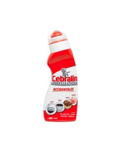 Quitamanchas cebralin accidentales + 80 usos bote de 150 ml
