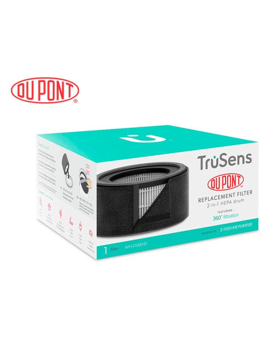 Filtro hepa leitz dupont para purificador de aire trusens z-1000
