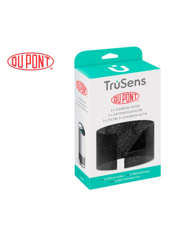 Filtro de carbono leitz dupont para purificador de aire trusens z-2000 pack de 3 unidades