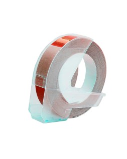 Cinta dymo 3d 9mm x 3 m roja tradicional