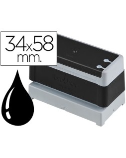 Sello automatico brother 34 mm x 58 mm negro