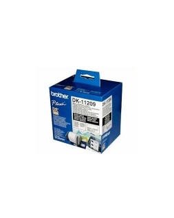 Etiqueta adhesiva brother dk11209 -tamaño 62x29 mm para impresoras de etiquetas solo 1050/n/1060n -800 etiq.-