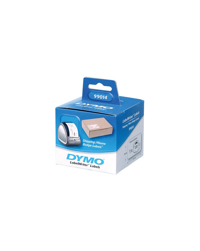 Etiqueta adhesiva dymo 99014 -tamaño 101x54 mm para impresora 400 220 etiquetas uso envios