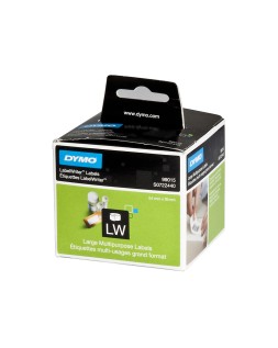 Etiqueta adhesiva dymo 99015 -tamaño 70x54 mm para impresora 400 320 etiquetas uso diskette
