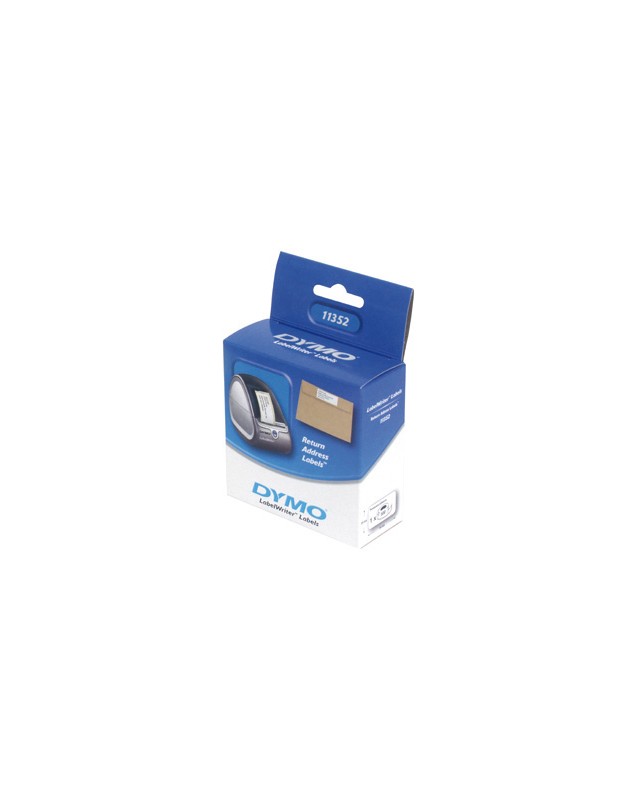Etiqueta adhesiva dymo 11355 -tamaño 19x51 mm para impresora 400 500 etiquetas uso multifuncion