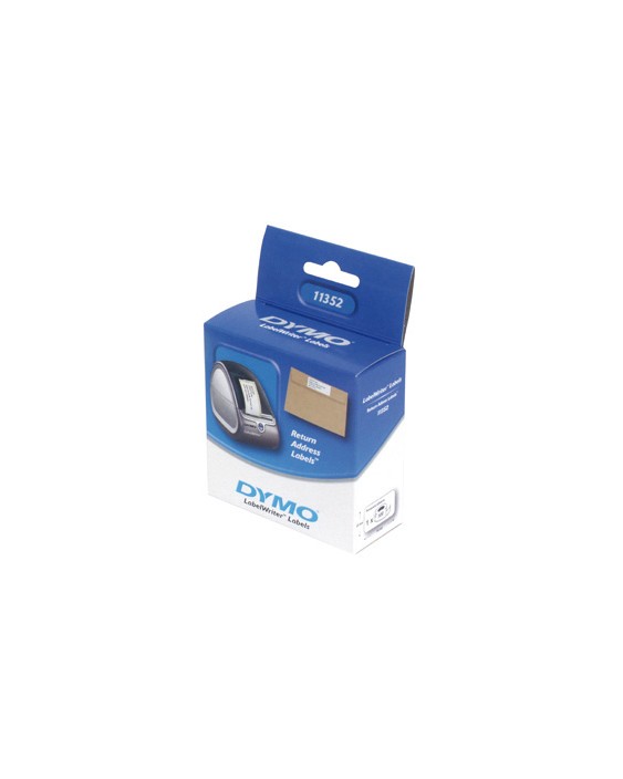 Etiqueta adhesiva dymo 11355 -tamaño 19x51 mm para impresora 400 500 etiquetas uso multifuncion
