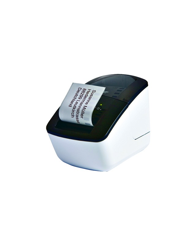 Impresora de etiquetas brother ql-700 hasta 62mm hasta 93 etiquetas/min cortador automatico