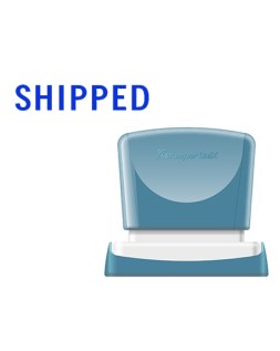 Sello x'stamper quix personalizable color azul medidas 13x49 mm q-13