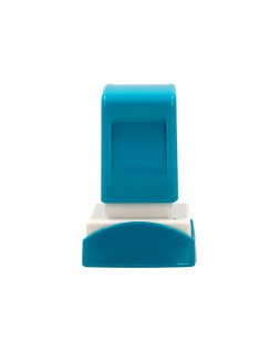 Sello x'stamper quix personalizable color azul medidas 24x49 mm q-12