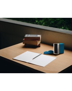Sello x'stamper quix personalizable color azul medidas 24x49 mm q-12