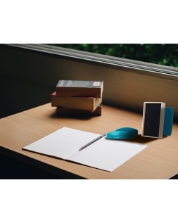 Sello x'stamper quix personalizable color azul medidas 36x61 mm q-16