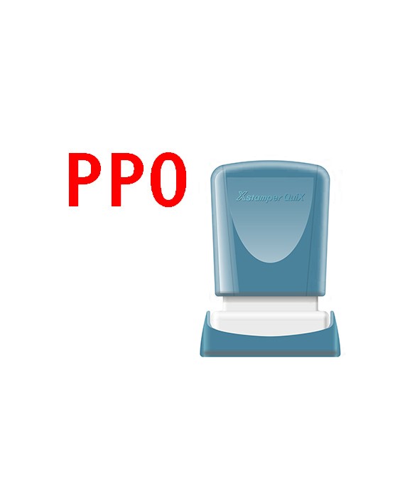Sello x'stamper quix personalizable color rojo medidas 11x25 mm q-04