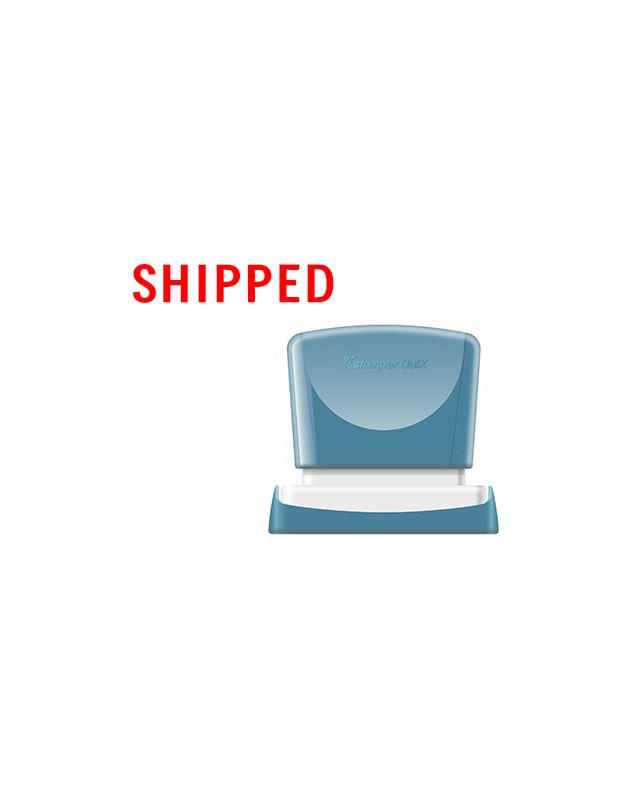 Sello x'stamper quix personalizable color rojo medidas 13x49 mm q-13