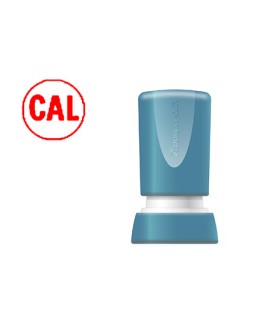 Sello x'stamper quix personalizable color rojo redondo diametro 14 mm q-32
