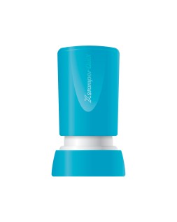 Sello x'stamper quix personalizable color rojo redondo diametro 14 mm q-32
