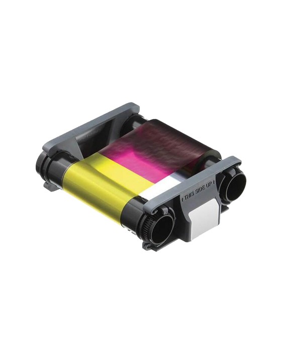 Pack de consumible para impresora badgy 100 impresiones con cinta color y 100 tarjetas