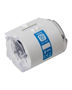 Cinta brother cz-1005 impresion color para impresora vc-500w rollo 50 mm x 5 m