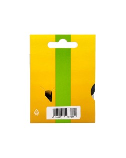 Cinta q-connect 1000 negro-blanco 12 mm x 7 m dymo