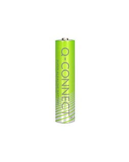 Pila q-connect alcalina aaa blister con 4 unidades