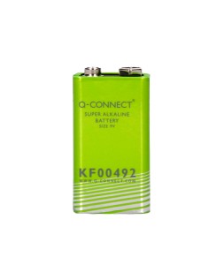 Pila q-connect alcalina 9v blister con 1 unidad