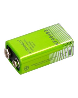 Pila q-connect alcalina 9v blister con 1 unidad