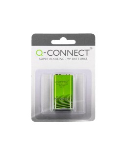 Pila q-connect alcalina 9v blister con 1 unidad