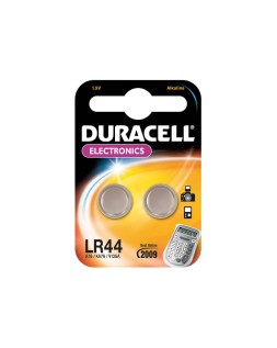 Pila duracell alcalina lr44 boton blister de 2 unidades