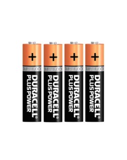 Pila duracell alcalina plus aaa power boost blister de 4 ud