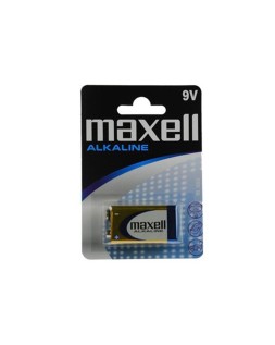 Pila maxell alcalina 9v lr09 blister de 1 unidad