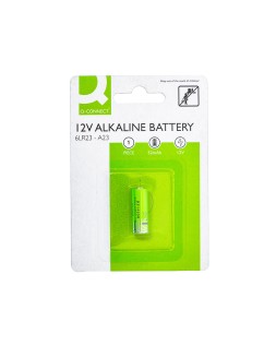 Pila q-connect alcalina ag23 6lr23 12v blister de 1 unidad