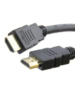 Cable hdmi mediarange 1,4 pines alta velocidad longitud 1,5 m color negro