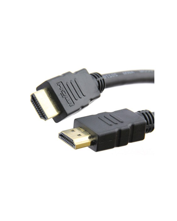 Cable hdmi mediarange 1,4 pines alta velocidad longitud 1,5 m color negro