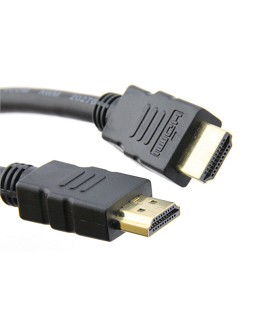 Cable hdmi mediarange 1,4 pines alta velocidad longitud 1,5 m color negro