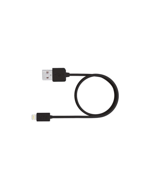 Cable usb 2.0 a apple lightning mediarange usb 2.0 longitud de cable 1 m negro