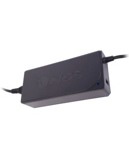 Adaptador de corriente ngs automatic 45w con 8 adaptadores y salida usb 2a