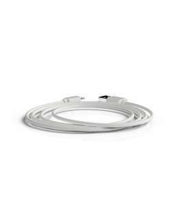 Cable groovy usb 2.0 a apple lightning longitud 1 m color blanco
