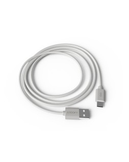 Cable groovy usb-a a tipo c longitud 1 m color blanco