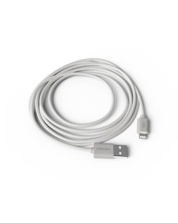 Cable groovy usb 2.0 a apple lightning longitud de cable 2 m color blanco