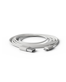 Cable groovy usb-a a micro usb longitud 2 m color blanco