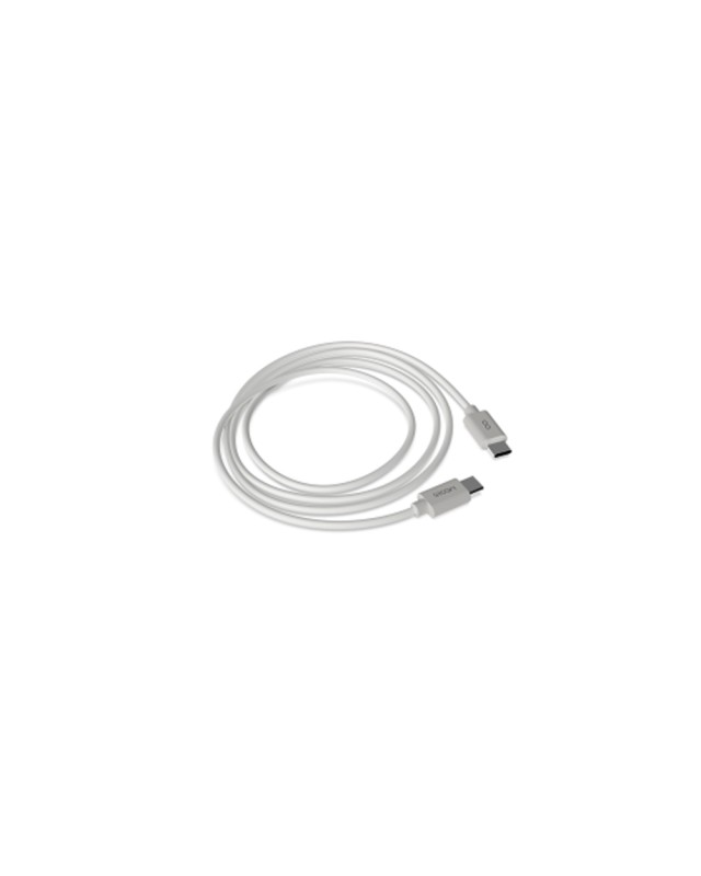 Cable groovy usb-c a apple lightning longitud 1 m color blanco