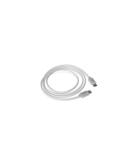 Cable groovy usb-c a apple lightning longitud 1 m color blanco