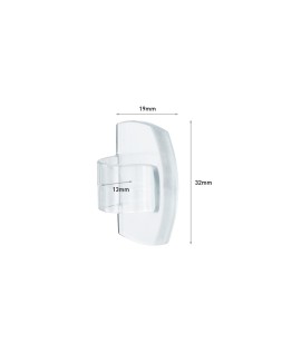 Sujetacables 3m command para cables redondos blister de 4 clips + 5 tiras