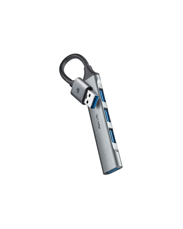 Hub ngs 4 puertos 3 usb 2.0 y 1 usb 3.2 gen 1