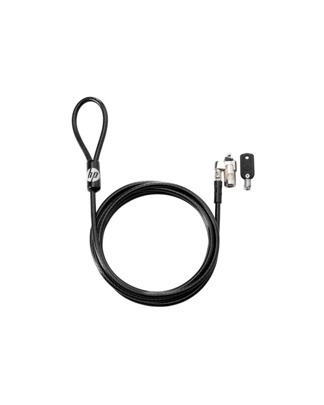 Candado de seguridad hp con llave para portatiles longitud 1,83 mt