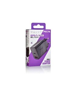 Cargador de pared ngs gan ultrarapido para portatil 30w usb-c + usb-a