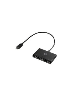 Hub hp usb-c a 3x usb-a