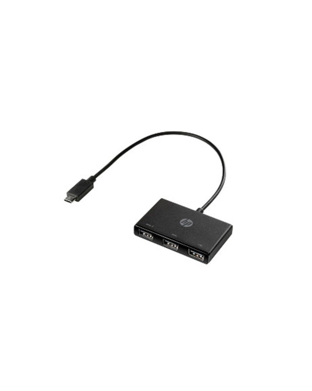 Hub hp usb-c a 3x usb-a