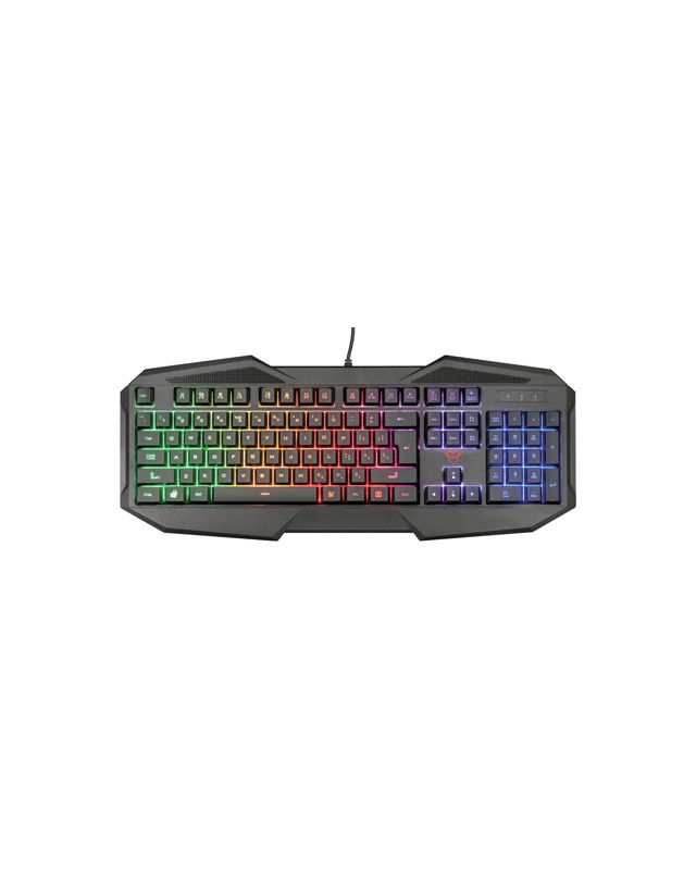 Teclado trust gxt 830-rw avonn gaming iluminacion rainbow usb 2.0 cable 1,4 m