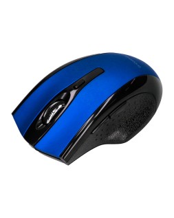 Raton q-connect optico inalambrico 1000 dpi receptor usb 2,4 ghz azul